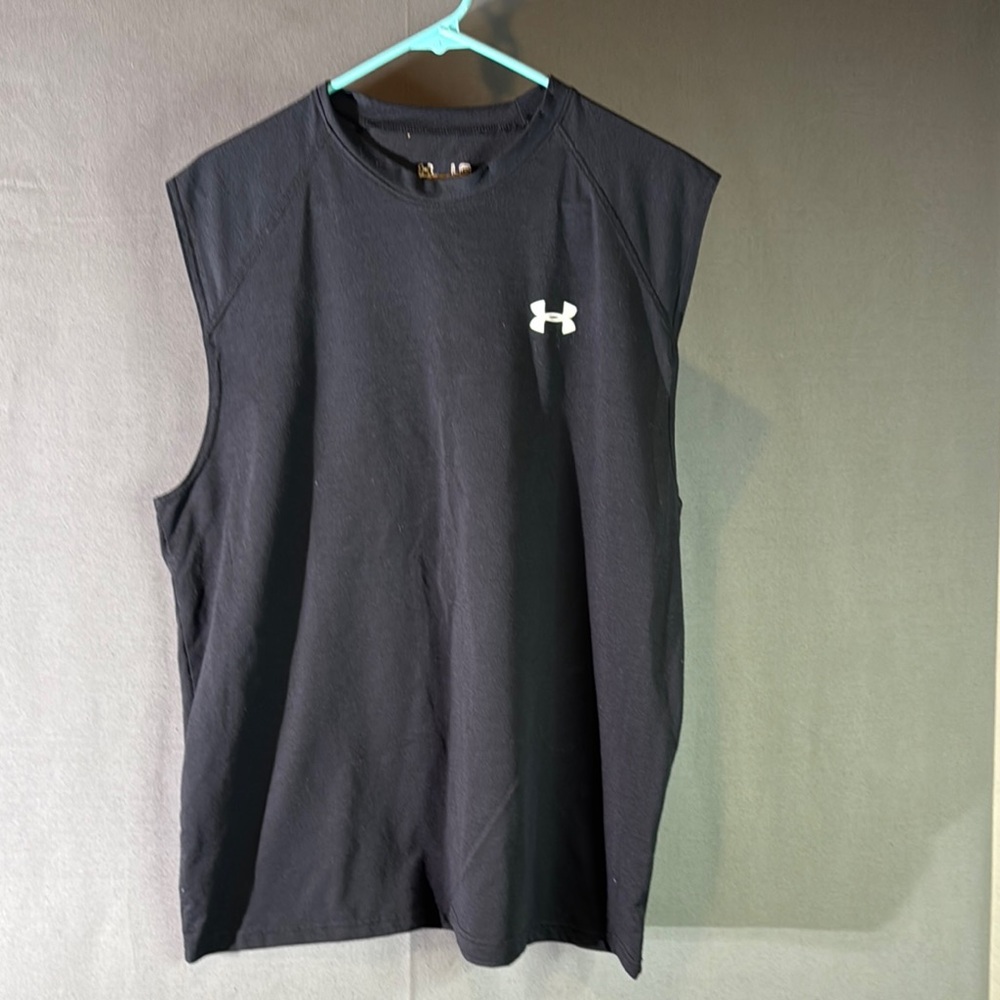 Under Armour Black‎ Athletic Tank Top men’s size large